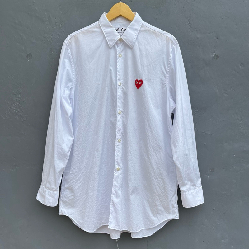 Kemeja Play CDG Authentic