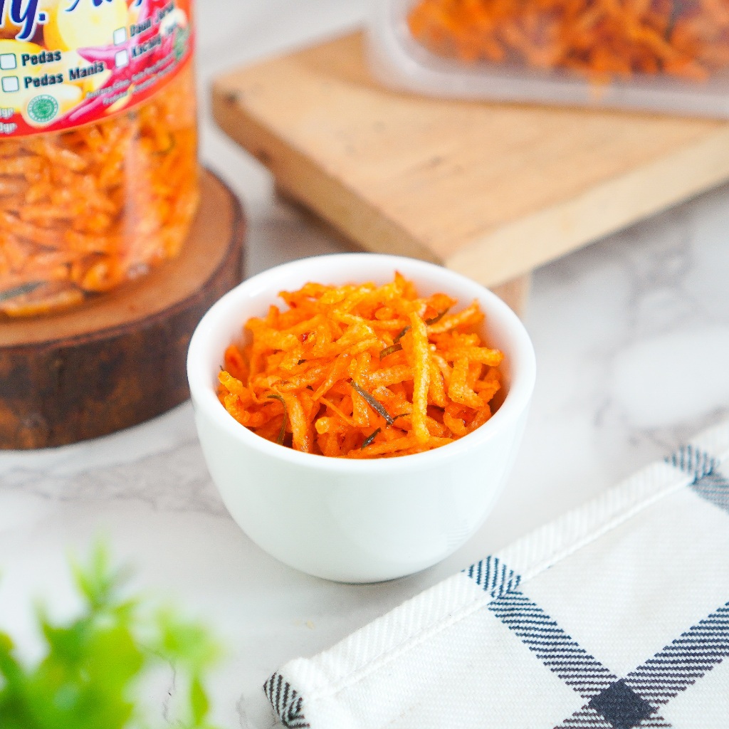 

GMA FOOD - Keripik Mustofa Premium Ny Anggi Daun Jeruk