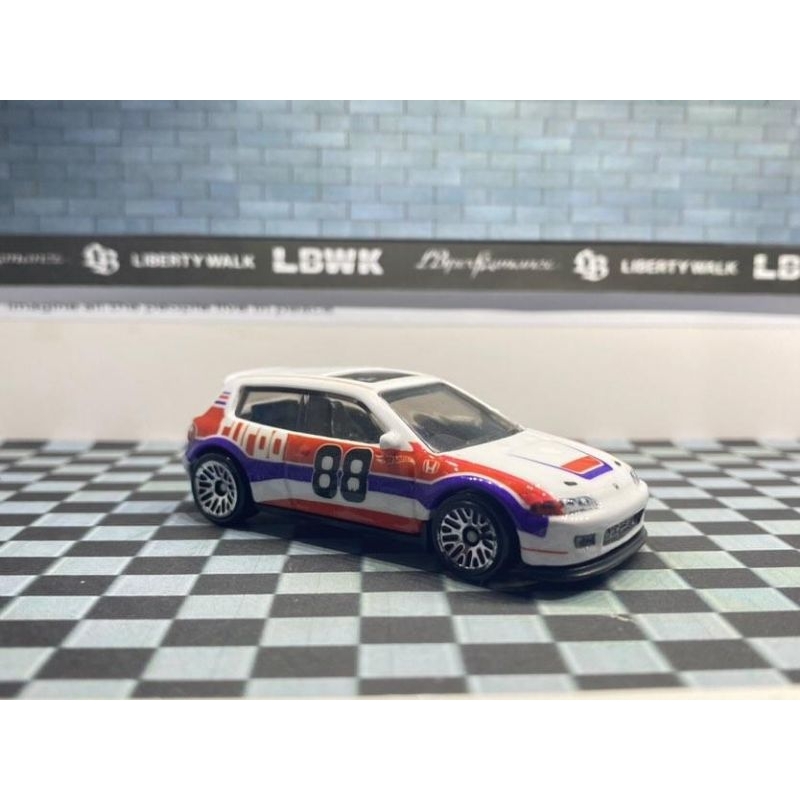 HOTWHEELS COSTUM CIVIC EG IDE 2024
