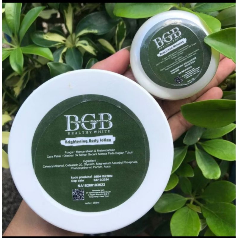 BGB brightening body lotion