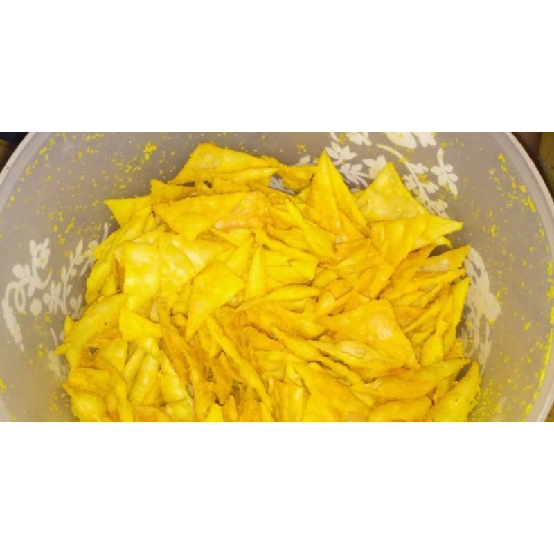 

1kg PANGSIT GORENG KEJU MANIS RENYAH CEMILAN SNACK ZAHRA