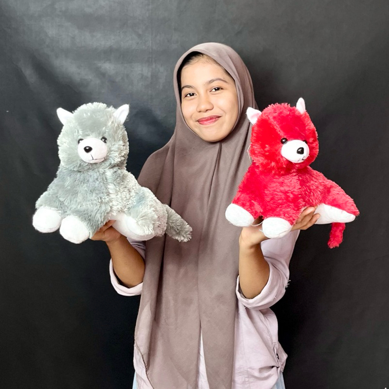 Boneka kucing duduk  obral lucu boneka Berbulu lucu Karakter Boneka cat murah lucu import kurnia kad