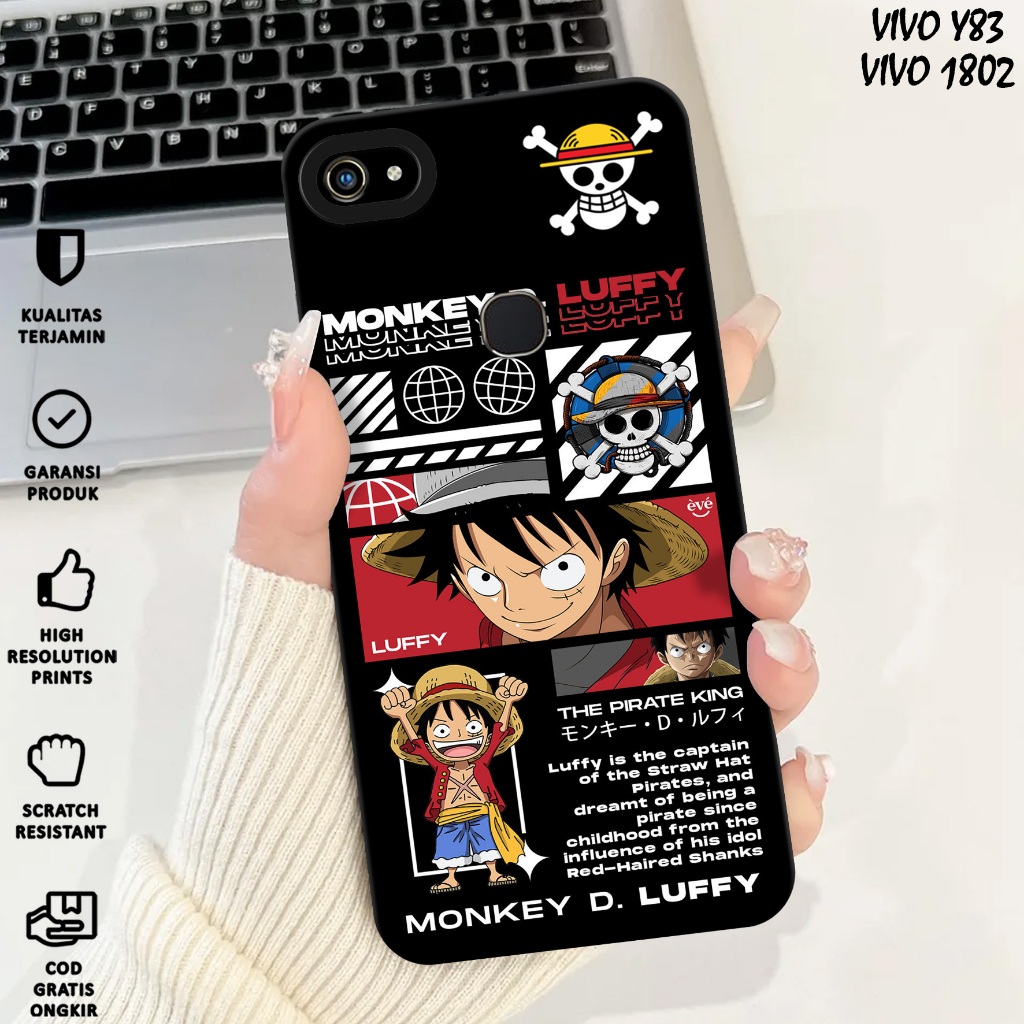 CASE VIVO Y83 - Casing Vivo Y83 Motif ONE PIECE - Case Hp Y83 - Casing Hp Y83 - Softcase Hp Vivo Y83