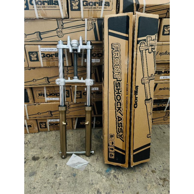 Shock depan gorilla ninja pnp cb gl mp tiger original gorilla kualitas bagus tebal awet