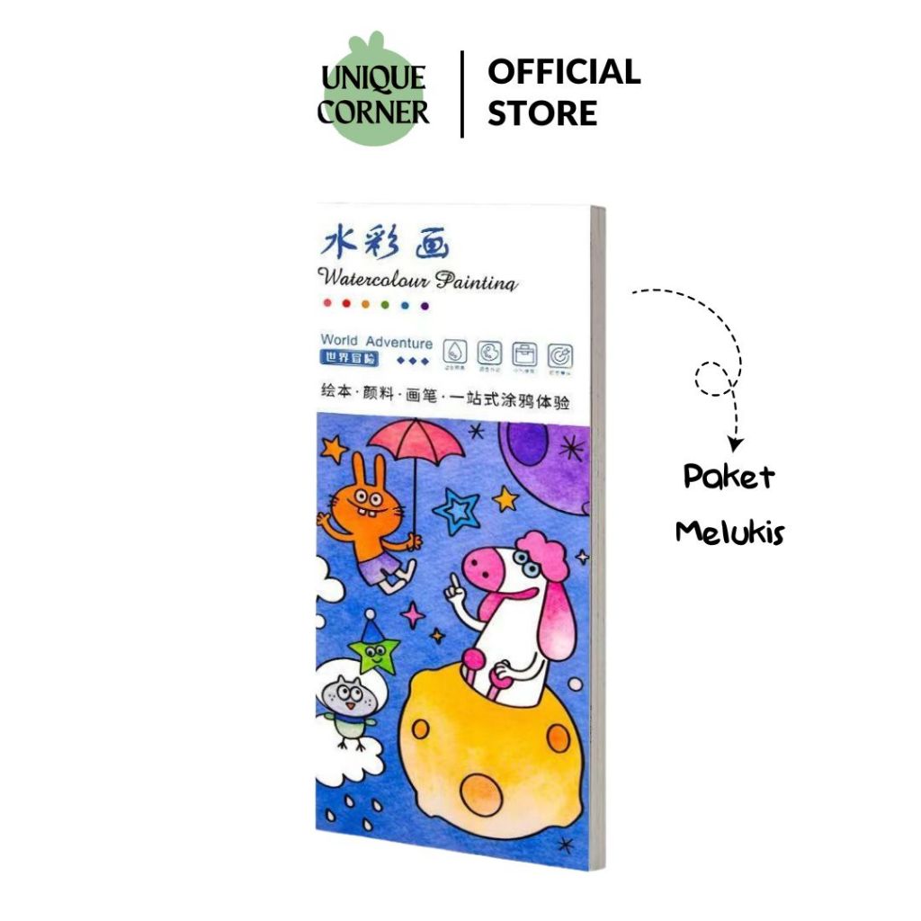 

UQ - (12 Halaman) Paket Melukis Grafiti Anak Buku Gambar Colouring Belajar Mewarnai STY7043
