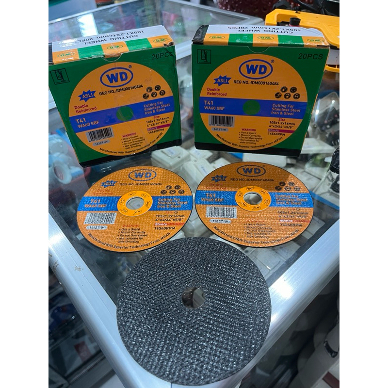 Mata Gerinda WD Potong 4 Inch / Batu Gerinda potong WD