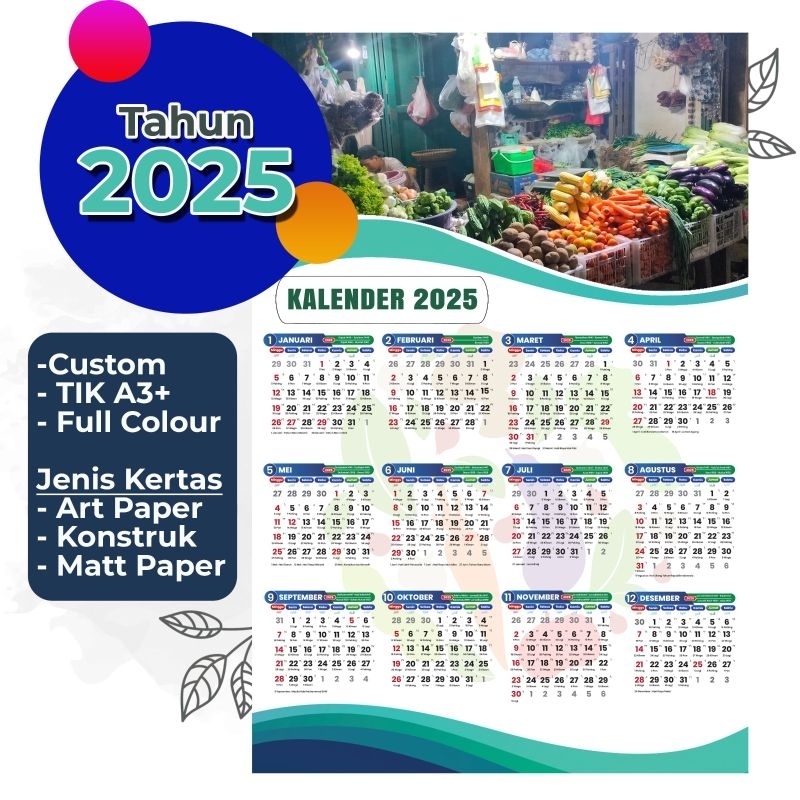

Cetak Prin Kalender kustom Tahun 2025 Promosi, souvenir usaha, Toko, Pesantren, Perusahaan, Sekolah, Yayasan dll