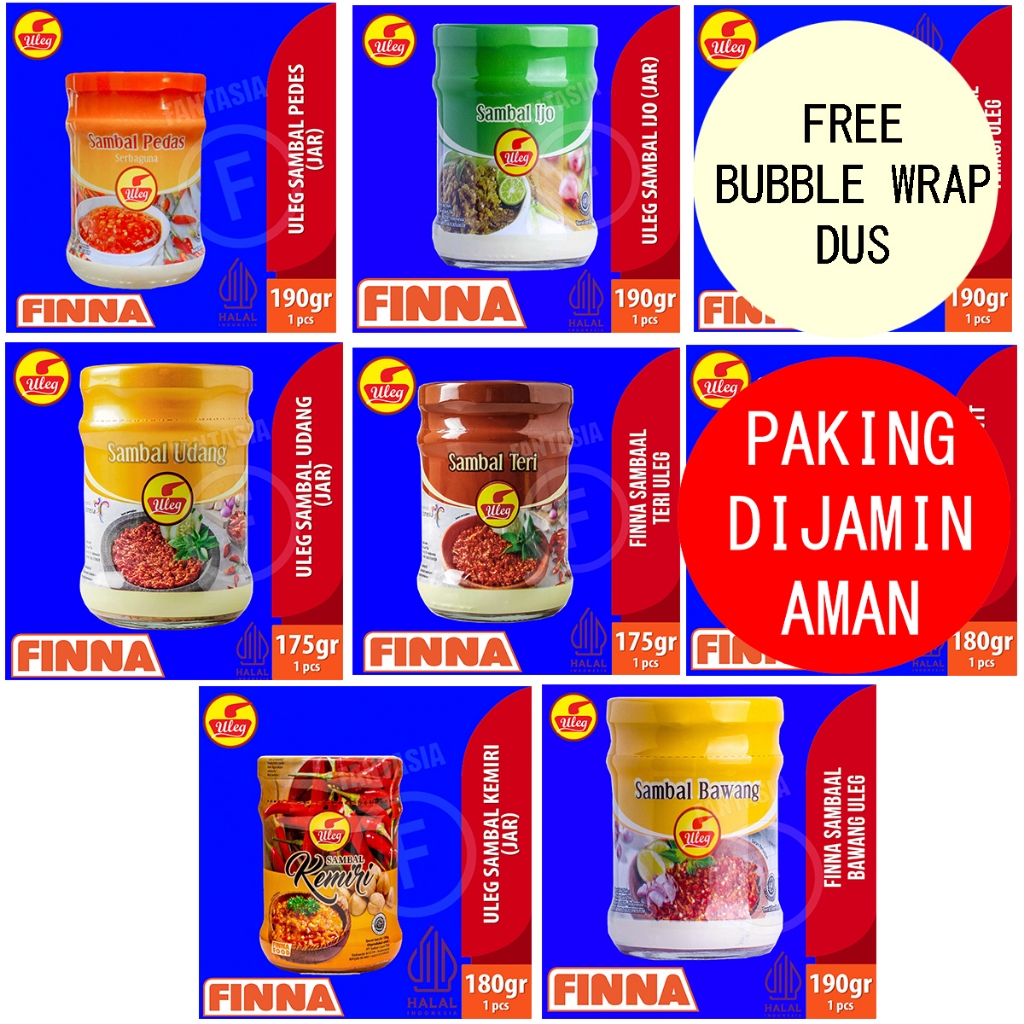 

FINNA ANEKA SAMBAL JAR PAKING FREE ASURANSI JAMIN AMAN FUNCORNER