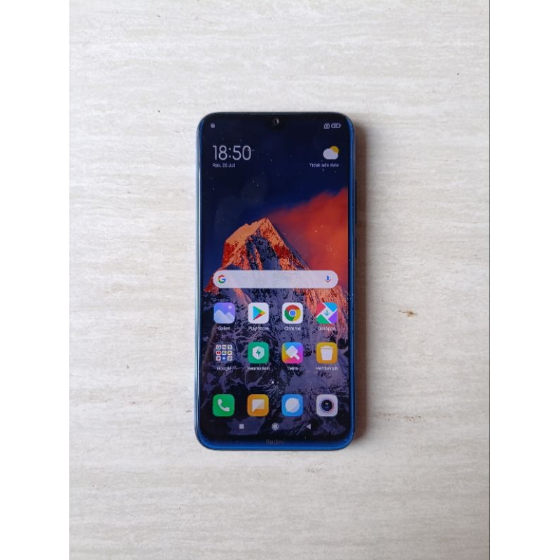 xiaomi redmi note 8 ram 3/32 bekas original