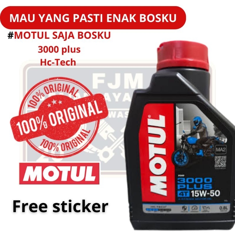 Motul 0,8L 3000plus 3100 Gold /oli motul/oli motor sport / oli motor Motor