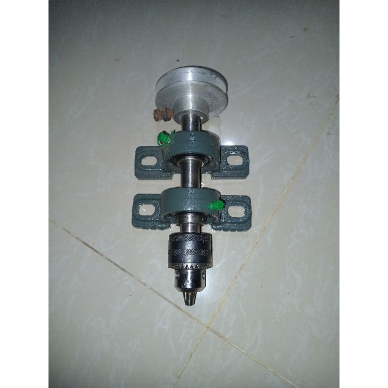 chuck bubut kayu kepala bubut komponen sparepart  13 mm