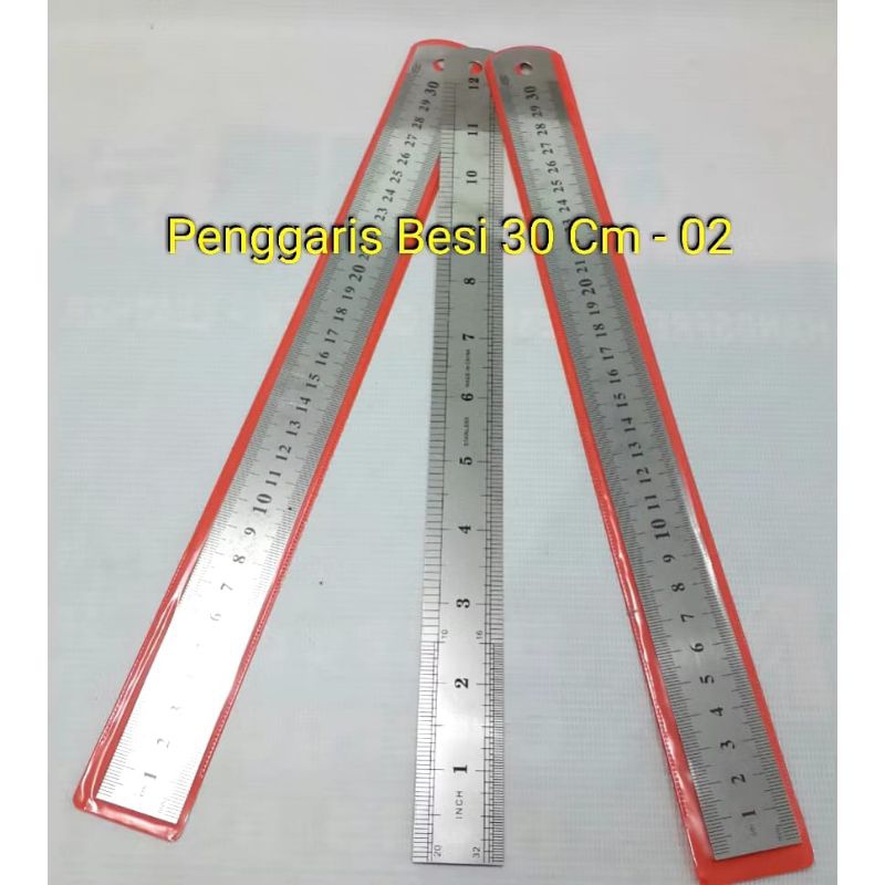 

PENGGARIS BESI / ROL BESI 30 CM I KOTAK ISI 12 PCS