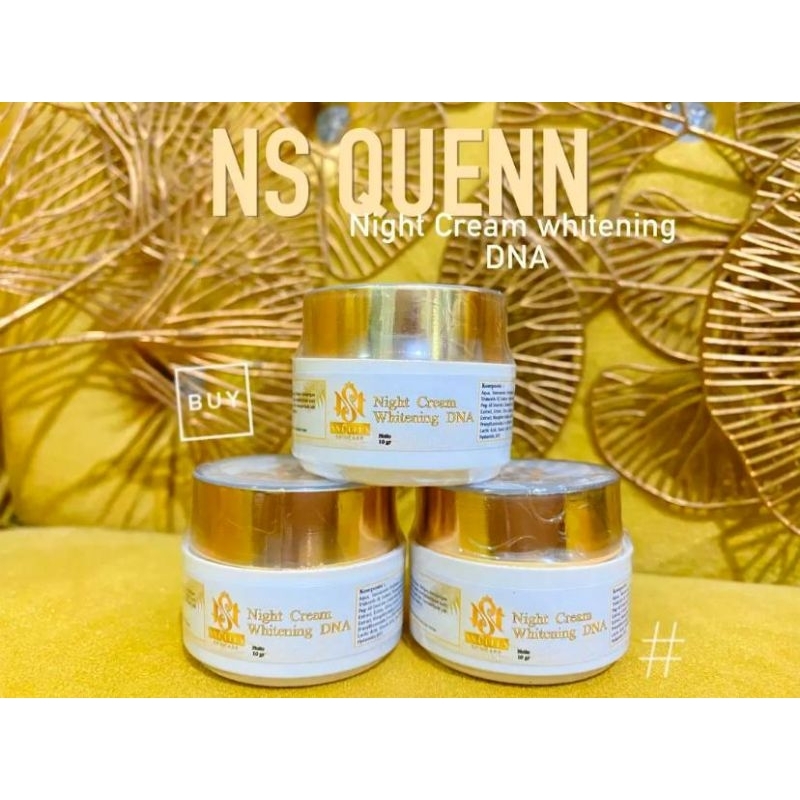 NS QUEEN ~ Night Cream Whitening DNA Salmon