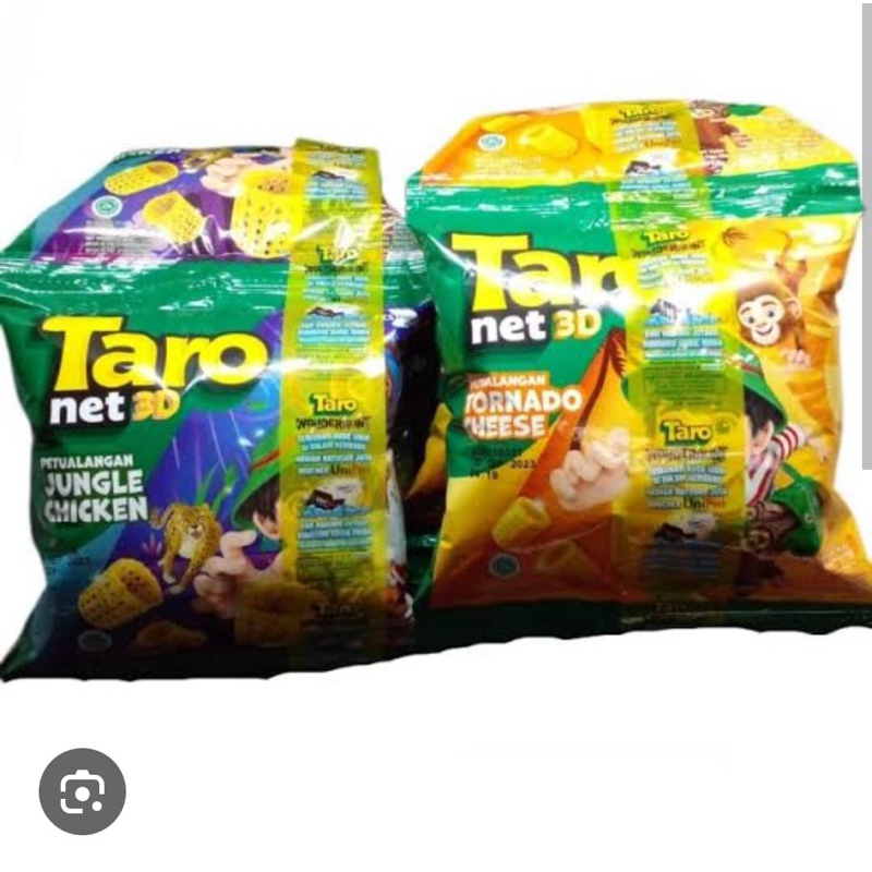 

Taro net 3D potato snack 17gram renteng isi 10