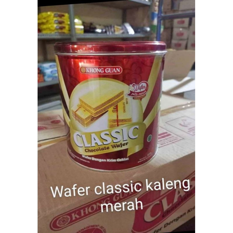 

Khong guan classic wafer chocolate berat 310 g