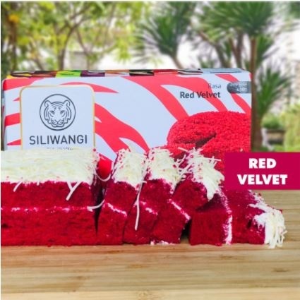 Siliwangi Bolu Kukus Red Velvet| Kue Bolu Red Velvet Siliwangi
