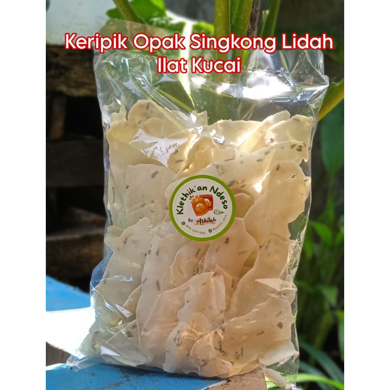 

(250 GR) KERIPIK OPAK SINGKONG ILAT LIDAH KUCAI MAGELANG MENTAH