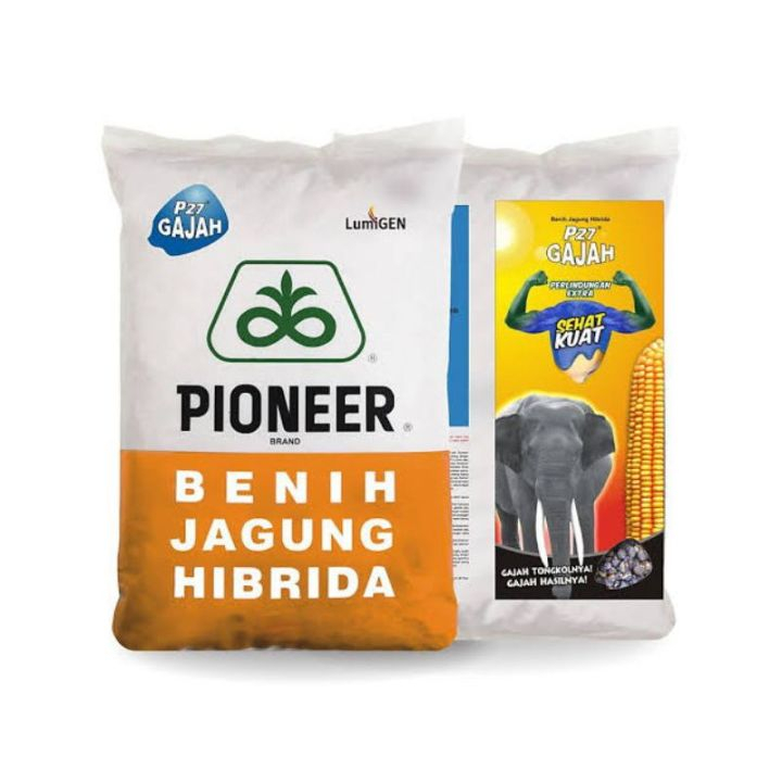 

Lumigen P27 Gajah Lumigen 1kg benih jagung pioneer P 27 tahan bulai