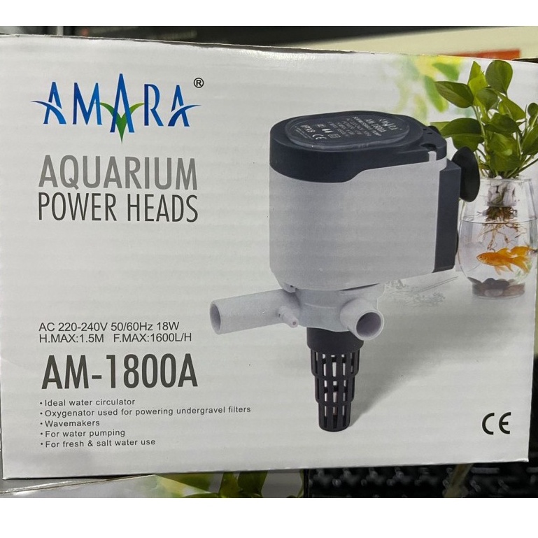 Free Packing  Pompa Celup Water Pump AMARA AM18 AM 18 A 18 Watt Aquarium Kolam Ikan