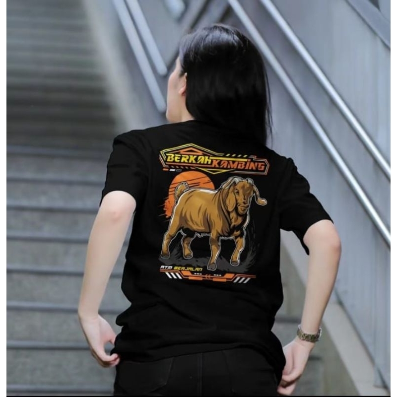 Kaos PETERNAK MILENIAL - BERKAH KAMBING DTF