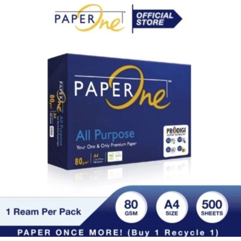 

HJK kertas hvs A4 80gram paperone/kertas photocopy, print