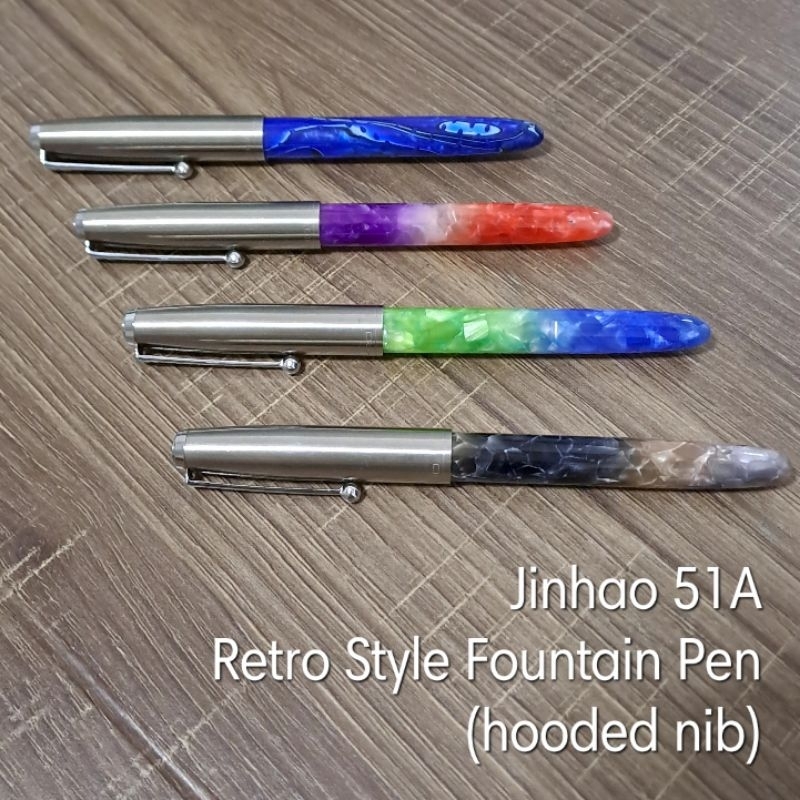 

Jinhao 51A Fountain Pen Model Retro Preloved
