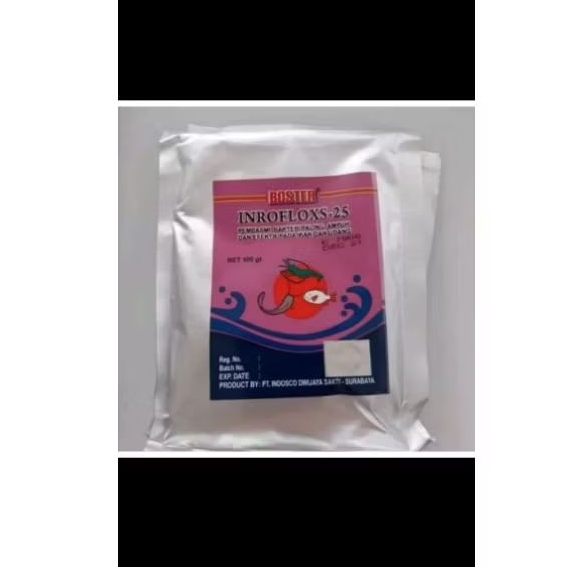 Boster inrofloxs 25 serbuk 100gr