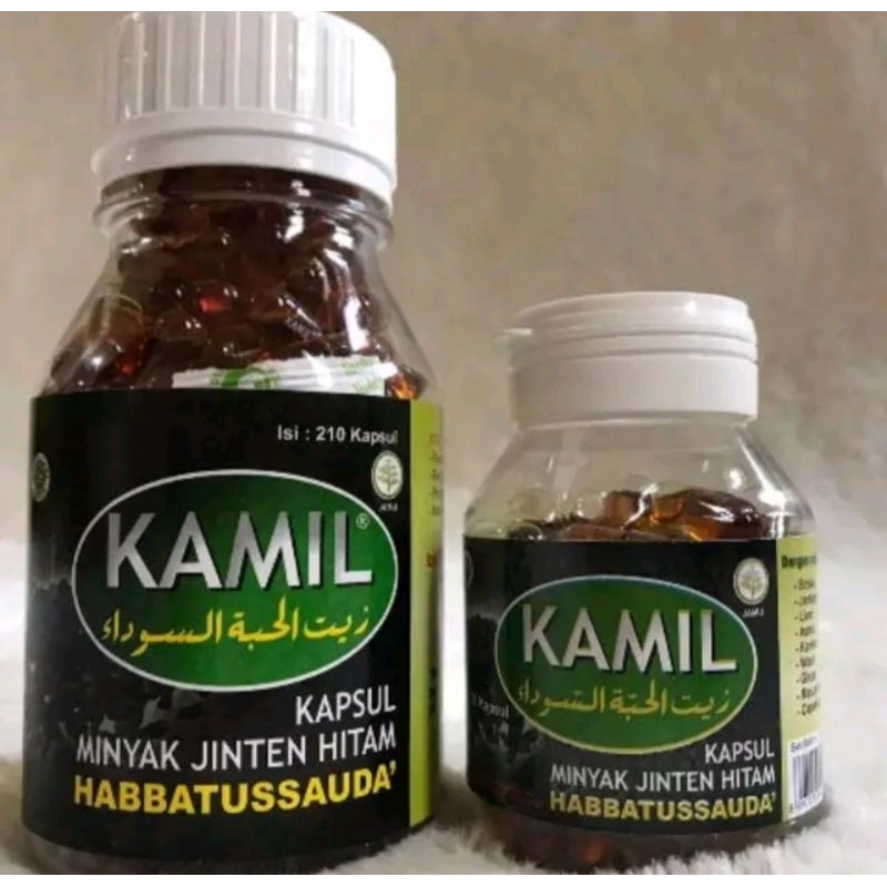 Kamil habbatussauda oil jinten hitam 70 kapsul