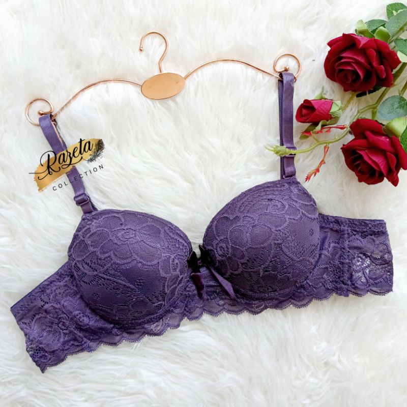 BRA BH WANITA PAKAI KAWAT BUSA TEBAL STANDART CUP A KECIL SIZE 34-40