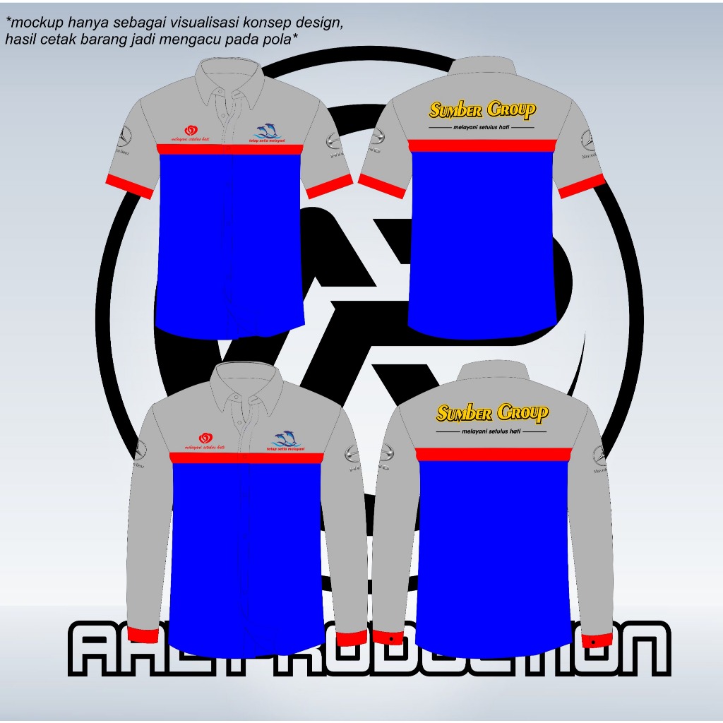 Kemeja Bus Sumber Group Lengan Panjang Dan Pendek Kemeja Sumber Group Terbaru Keren