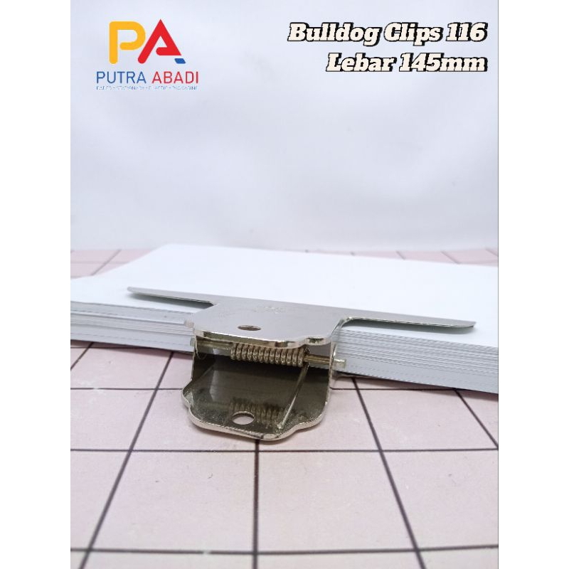 

Dua pcs Penjepit Kertas Jumbo Bulldog V-tec 116