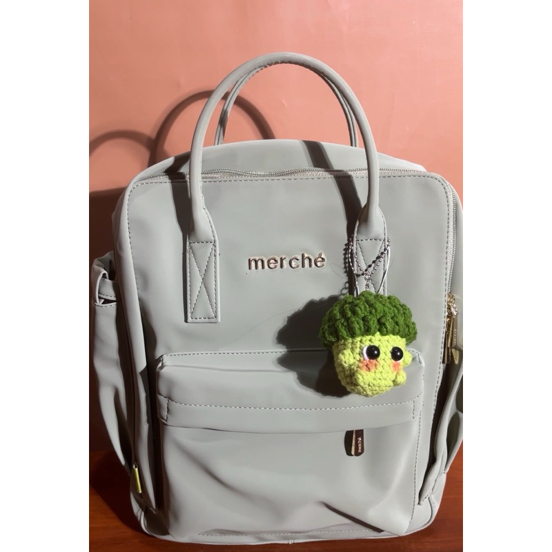 PRELOVED TAS MERCHE BACKPACK MATCHA | TAS PUNGGUNG CANTIK