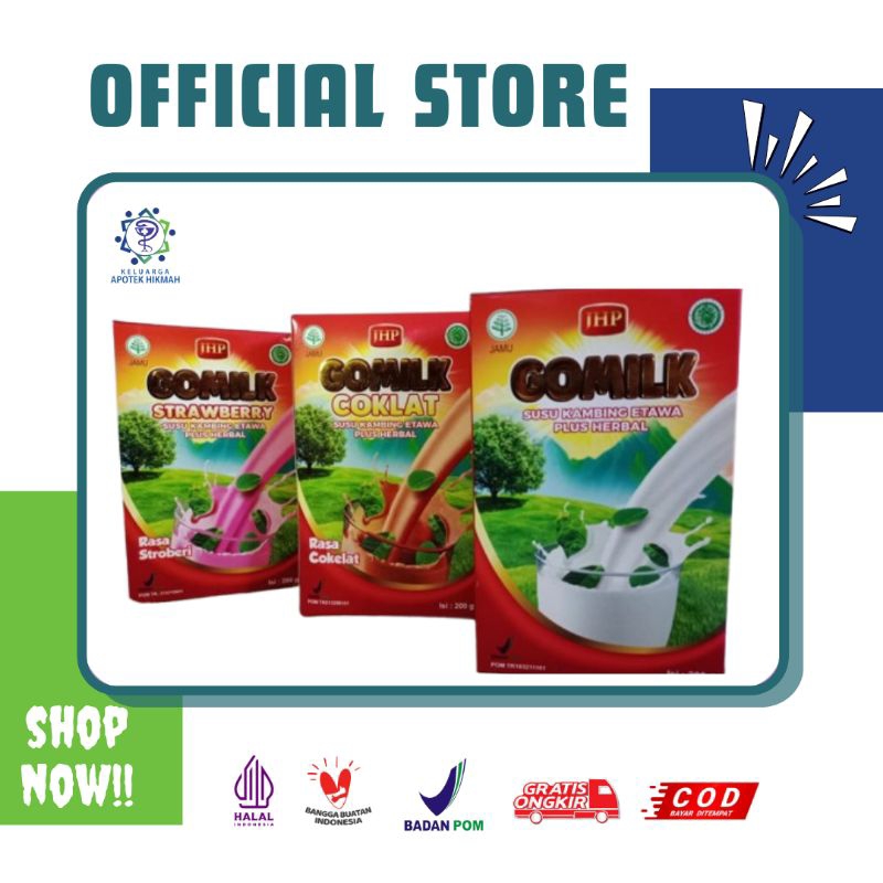 

Gomilk susu kambing etawa plus herbal JHP