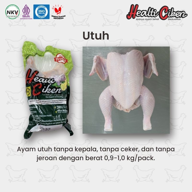 

Healti Ciken AYAM KARKAS UTUH