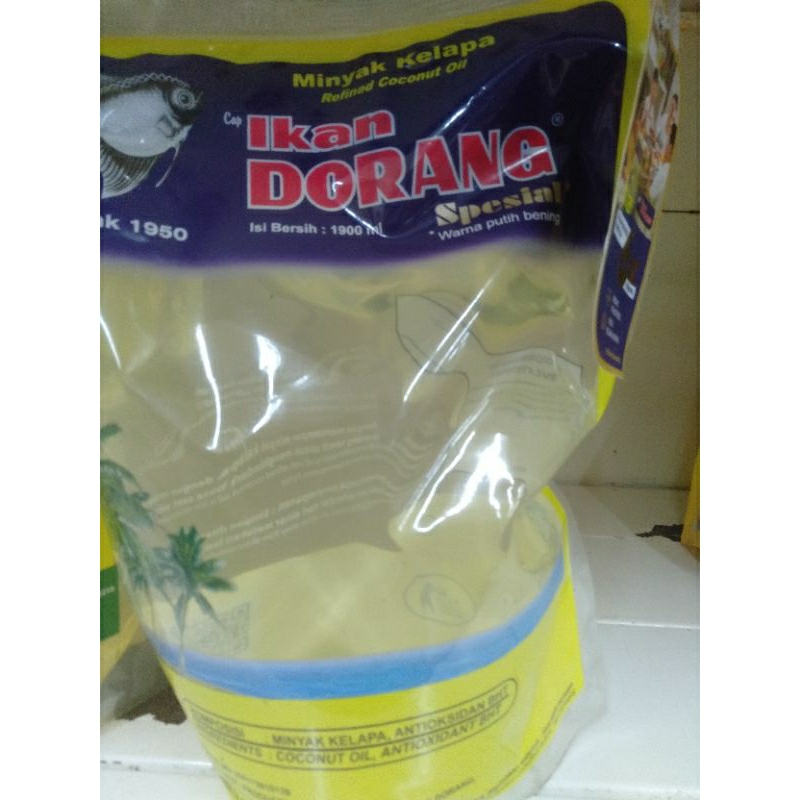 

minyak goreng ikan dorang 2liter