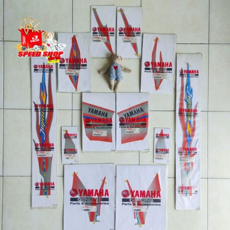 Striping Jupiter Z CW Casthweel 2005-2006 Orange Silver Fullset Original YGP | 5TP