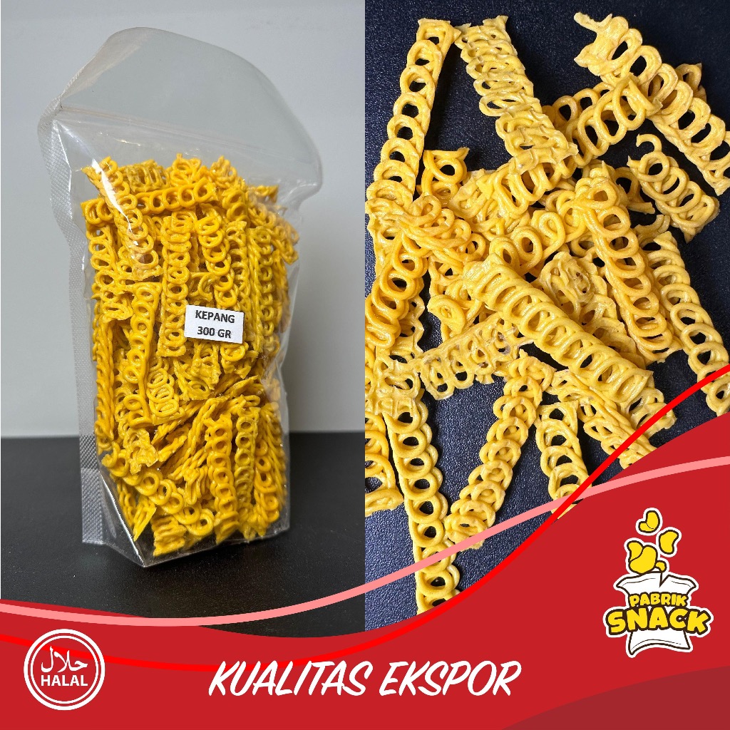 

KERUPUK KEPANG MENTAH HALAL KUALITAS EKSPOR 300 GRAM