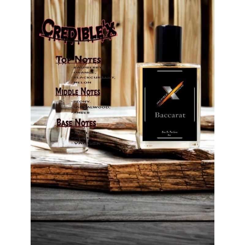 parfum pria wangi tahan lama original by Credible'X parfum baccarat cocok untuk pria 30ml tahan lama