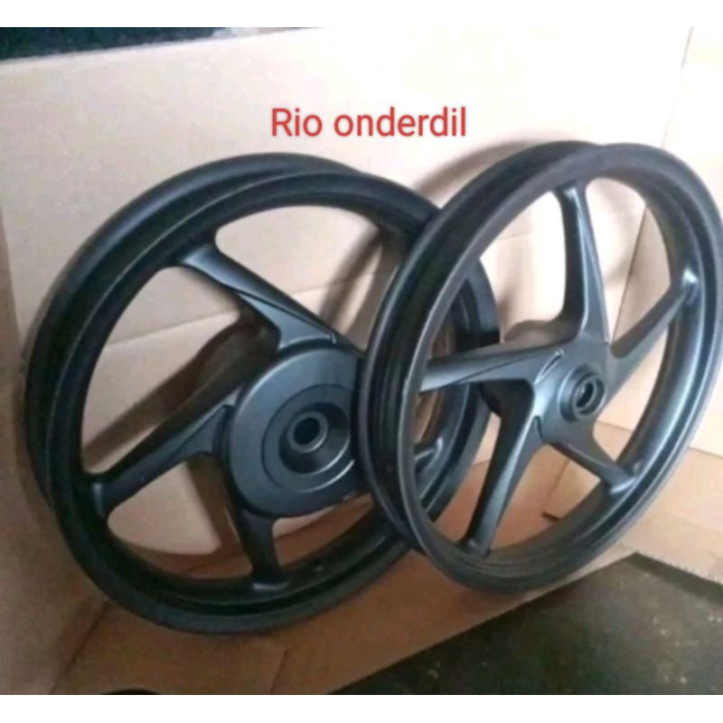 VELEG VELG HONDA BEAT KARBU - BEAT FI DEPAN BELAKANG ORIGINAL