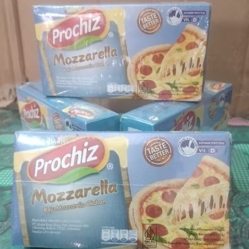 

Prochiz Mozzarella Keju Mozzarella Olahan Berat 160g