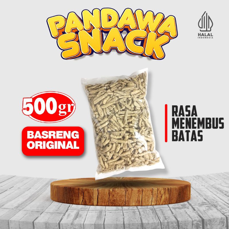 

Basreng Original Daun Jeruk 500gr Baso Goreng Stik