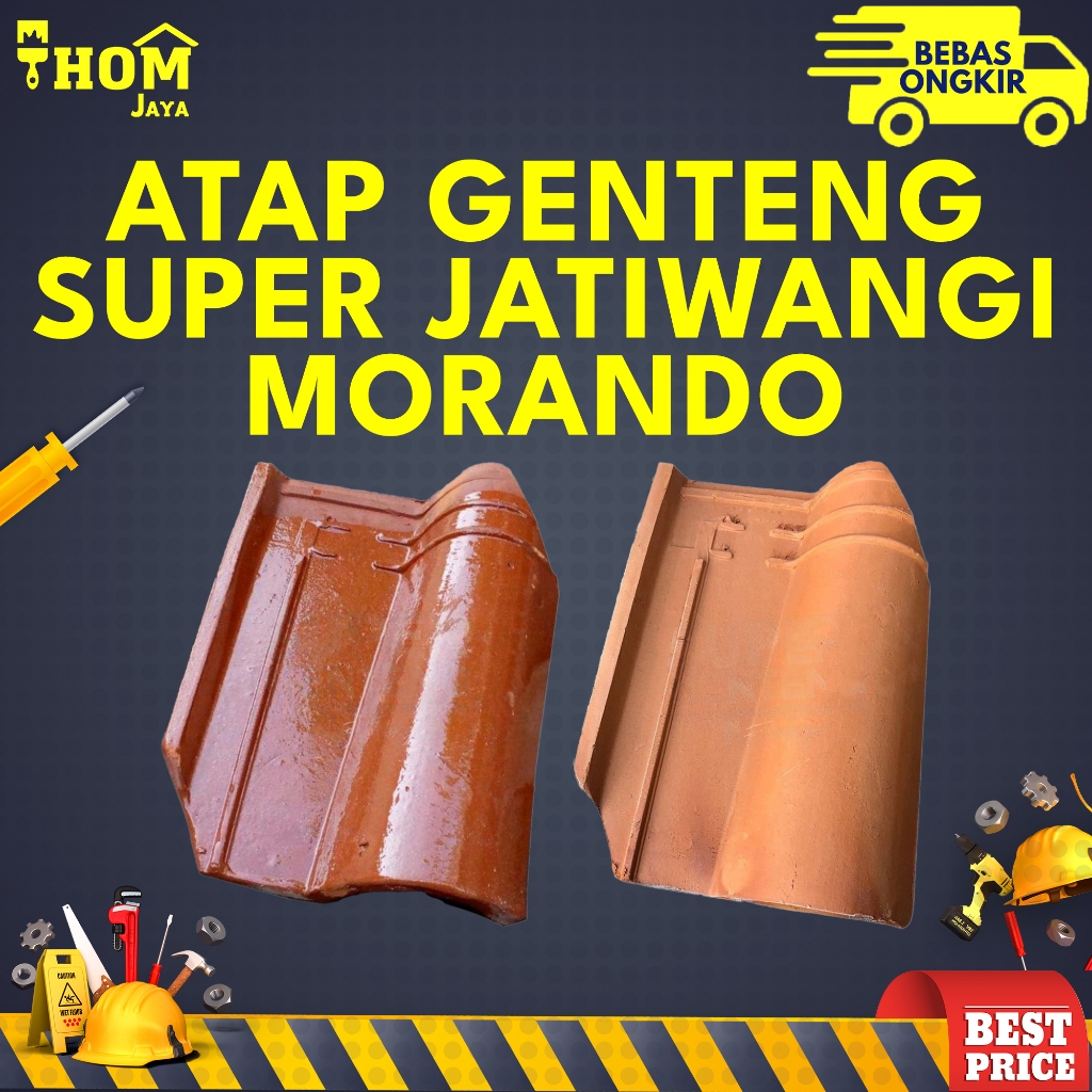 GENTENG SUPER JTW / GENTENG JATIWANGI / GENTENG MORANDO / GENTENG JTW SUPER