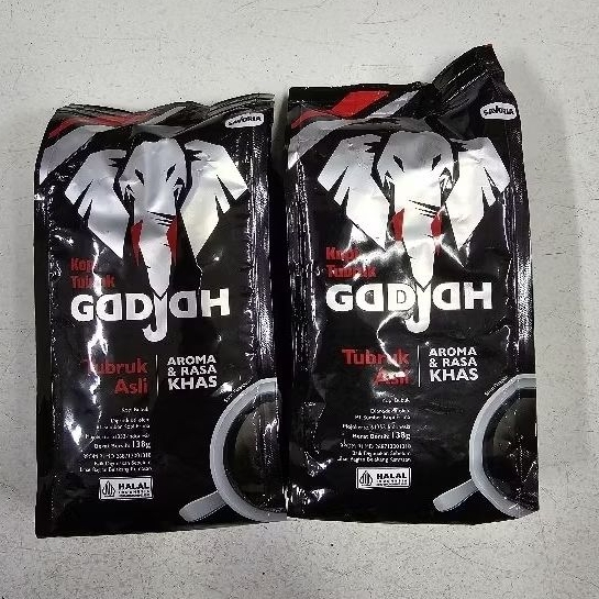 

Kopi Gadjah Tubruk instan 138gr reffil