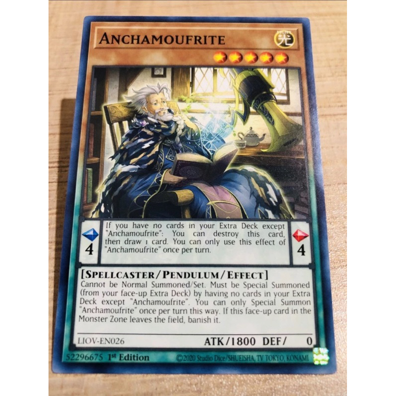 kartu yugioh original anchamoufrite