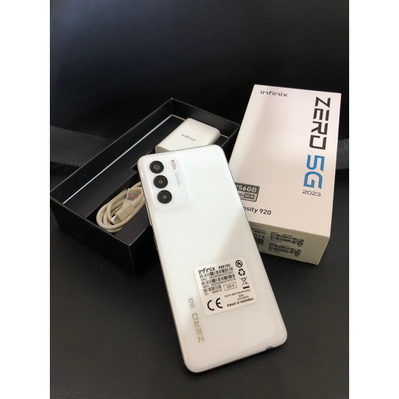 Infinix zero 5g ram 8/256 fulsef ori second