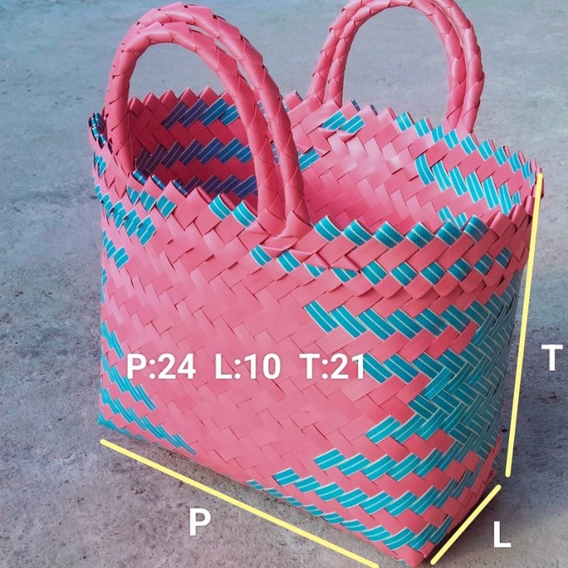 Tas Anyaman Plastik Mini (S)