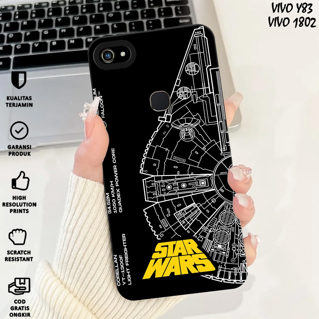 CASE VIVO 1802 - Casing Vivo 1802 Motif STARWARS - Case Hp 1802 - Casing Hp 1802 - Softcase Vivo 180
