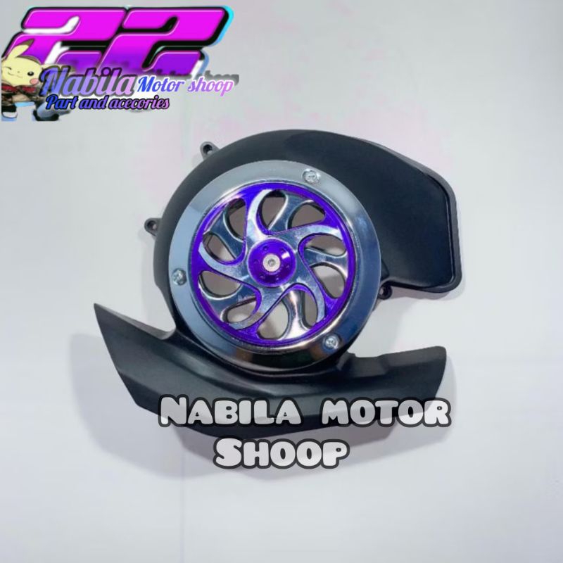 tutup cover kipas mesin set Spiner big project model croem PNP Mio 3 Mio S Mio Z Mio soul GT 125