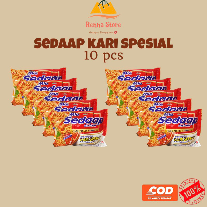 

SEDAAP Kari Spesial Instan (5-10pcs)