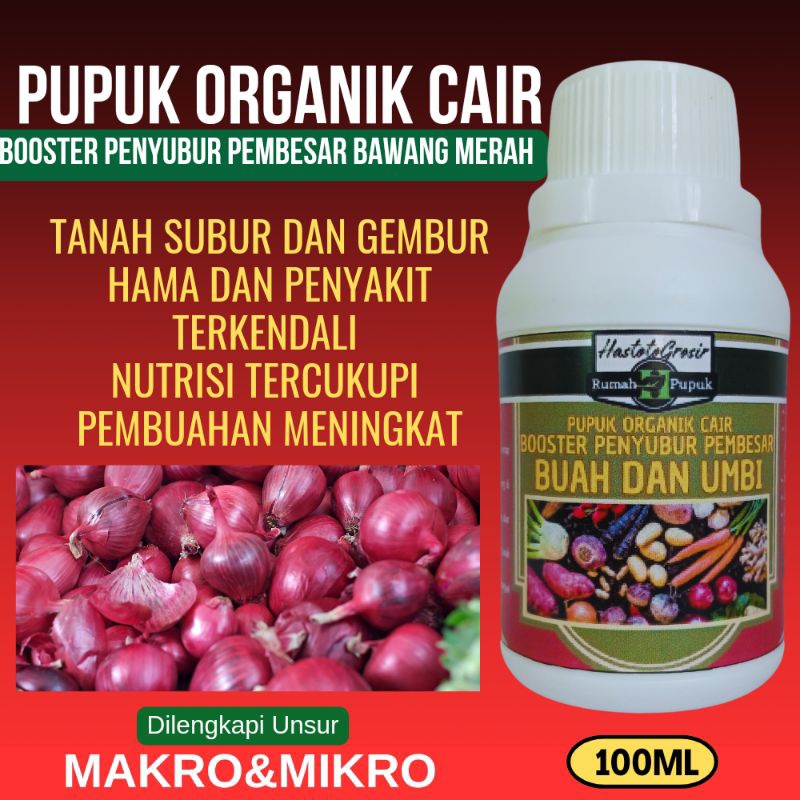 Teh_Teh Maniez Pupuk Bawang Merah Agar Cepat Tumbuh Lebat & Super Besar Booster Perangsang Cepat